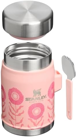 STANLEY Classic Food Jar and Spork, 14 oz, Sorbet Garden