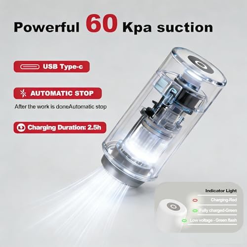 Vacuum Sealer with 4 Borosilicate Glass Containers