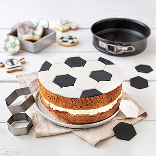 Zenker 9991950 Set of 3 Mini Mini Round Springform Cake Tin, Layer