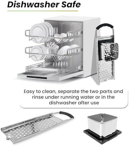 SPEENSUN Spaetzle Maker, Stainless Steel Spaetzle Press for 30CM Pots