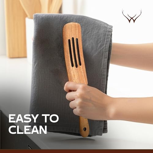8PCS Wooden Spurtle Cooking Utensil Set