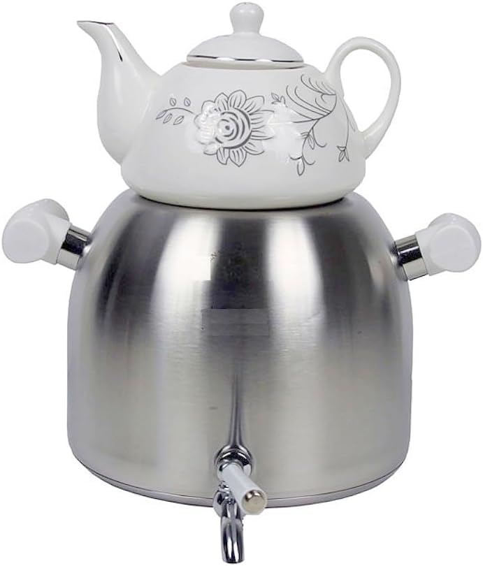 Transitional Modern Large Capacity Classic Iranian Samovar Russian