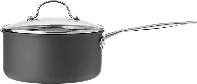 Cuisinart Chef's Classic Non-Stick 3-Quart Nonstick-Hard-Anodized, Saucepan - Image 2