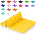 Zulay Kitchen Silicone Utensil Rest, Yellow