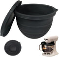 Collapsible Silicone Mixing Bowl Insert for KitchenAid Tilt-Head, with