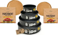 Baker's Signature Springform Pan Set of 4 (4, 7, 9, 10 Inch) with