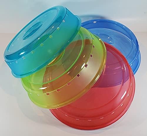 Rock 4 Pack of Microwave Plate Bowl Splatter Cover. Keep Your Microwave Clean - Image 7