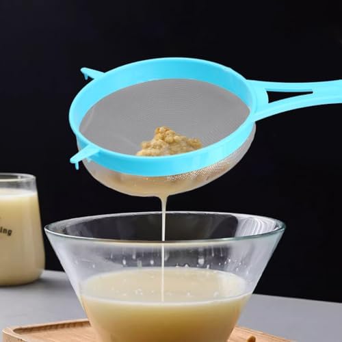 4Pcs Fine Mesh Strainer Set, Solid-Liquid Separator Gadget, Plastic