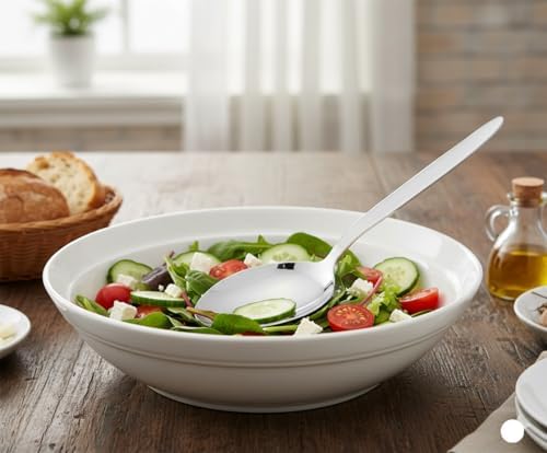 Chef Kunz 2-Pack 18/10 Stainless Steel Serving Spoons