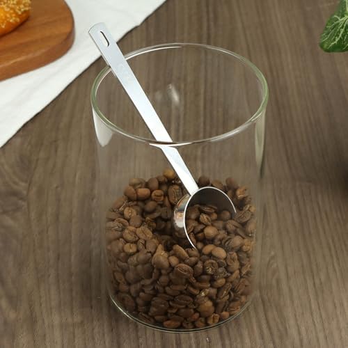 QWORK 30ml Measuring Scoop 4 Pack, 2 Tablespoon 304 Stainless Steel