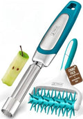 Orblue Premium Apple Corer Tool & Pizza Dough Docker Bundle