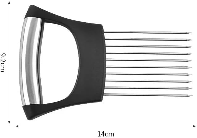 Onion Holder for Slicing, Stainless Steel Tomato Slicer Vegetable