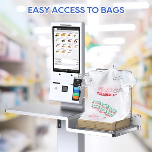 Plastic Grocery Bag Holder, Chrome T-Shirt Bag Rack, Plastic Bag