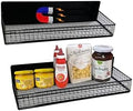 Bruda 2 Pack Large Magnetic Spice Rack Organizer