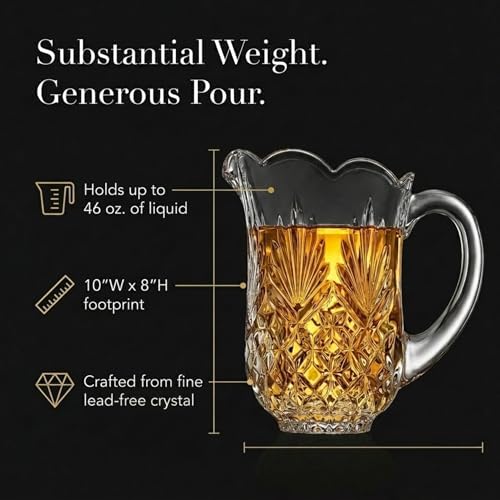 Shannon Water Pitcher 46 Oz