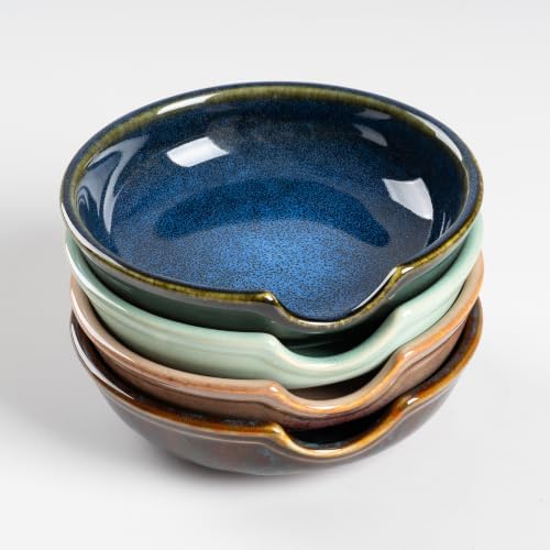 Ceramic Spoon Rests for Stove Top, Spoon Holder for Kitchen Counter