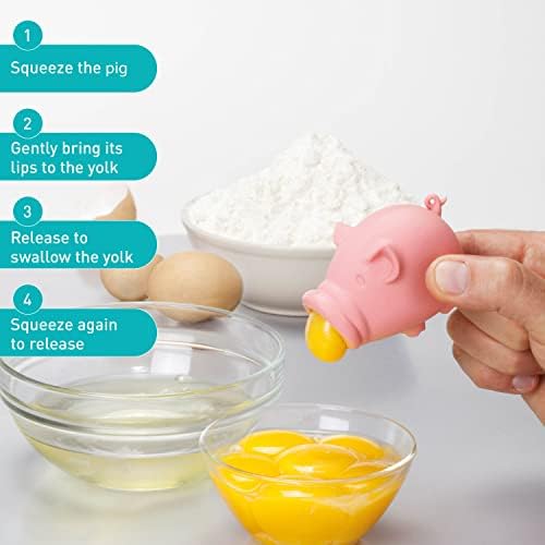 Peleg Design Silicone Pig Egg Separator