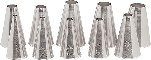 Ateco 810 10-Piece Plain Tube Set
