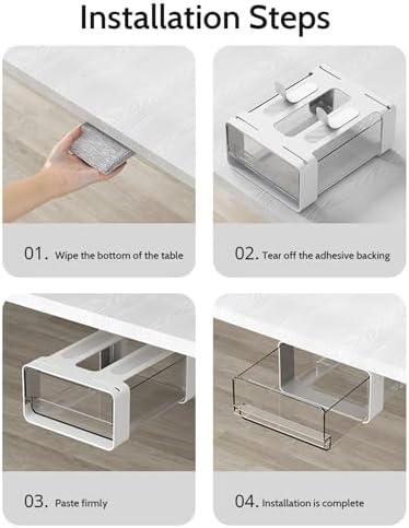 Under Cabinet Drawers Adhesive Under Shelf Drawer Clear Slide Out