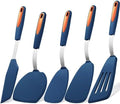 To encounter 5 Pieces Navy Blue Silicone Spatula Set