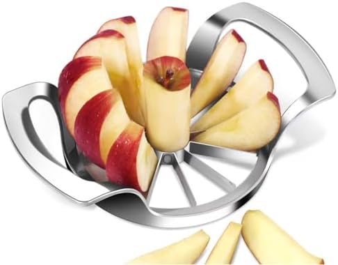 LIIGEMI 12-Blade Stainless Steel Apple Cutter