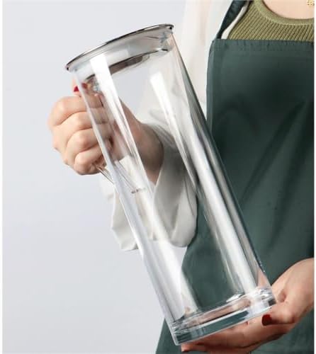 Water Pitcher Acrylic Water Pitcher Cylindrical Glass Pot