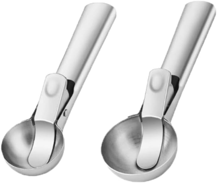 Cookie Ice Cream Scoop Set, Cookie Scoops Set of 2, Cookie Dough