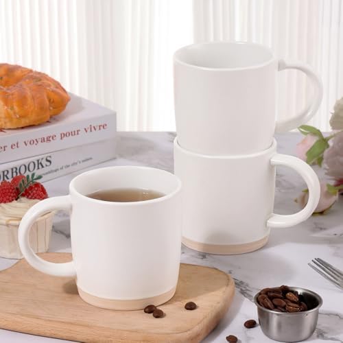 Coffee Mugs Set of 6, 14 oz Coffee Cups Ceramic, Ceramic Cup Set with