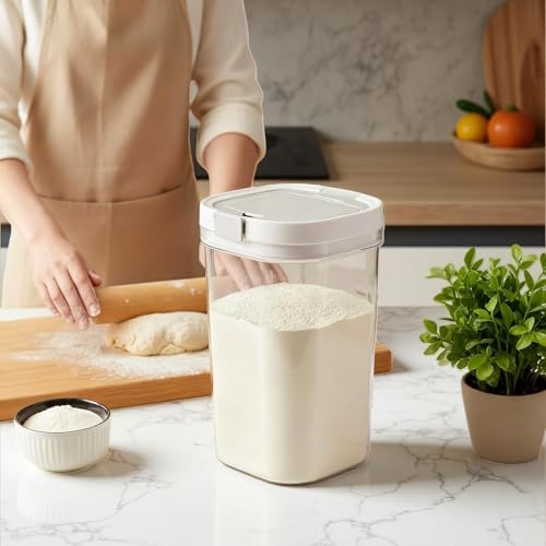 1800ml Airtight Baby Formula Container, Layered Storage with Spoon