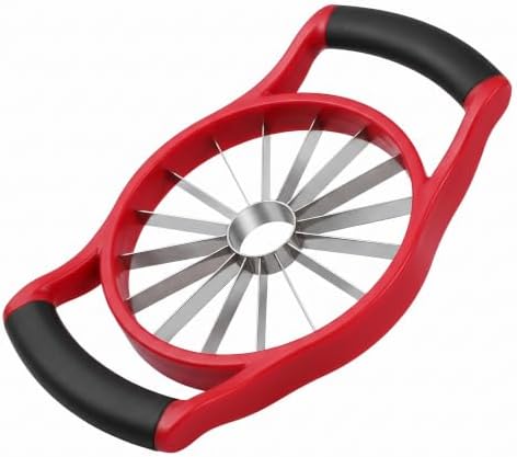 Extra Large Apple Slicer and Corer, 16-Slice Fruit Cutter for Kitchen