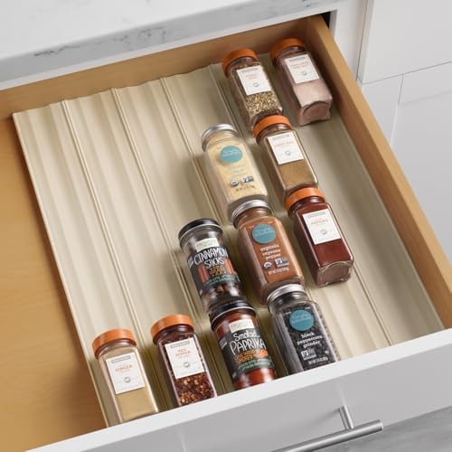 YouCopia SpiceLiner Adjustable Spice Drawer Liner, 10ft Roll