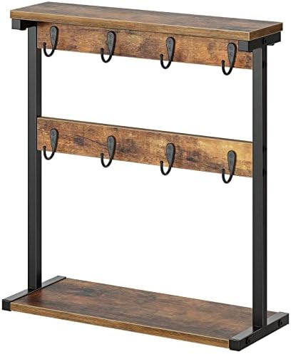 YATINEY 2-Tier Coffee Mug Holder, 8 Hooks