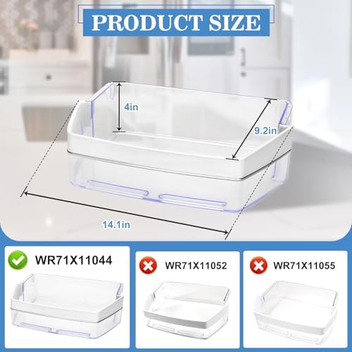 WR71X11044 WR71X11059 Refrigerator Door Bin for GE Refrigerator Door