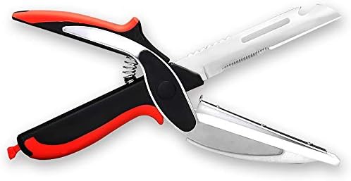 Vegetable Scissors and Food Cutter - Kitchen Shears With Cutting