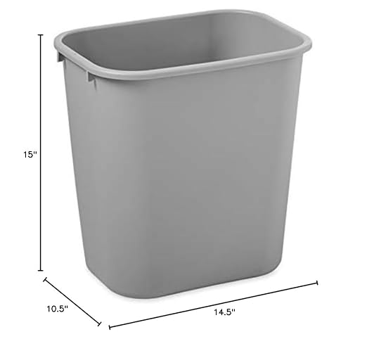 Rubbermaid Commercial Products Wastebasket/Trash Can, 7-Gallon/28-Quart - Image 5