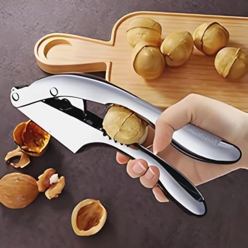 2-in-1 Stainless Steel Garlic Press and Slicer