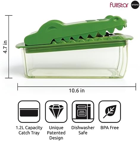 Fullstar X OTOTO Croc Chop Vegetable Chopper & Spiralizer