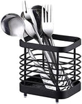 Utensil Holder, Stainless Steel Sink Drying Rack, Silverware Cutlery