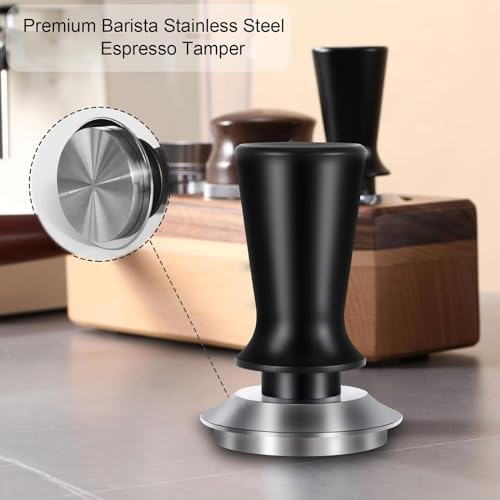 51mm Espresso Tamper and Distributor Tool Set, Coffee Handle Tamper
