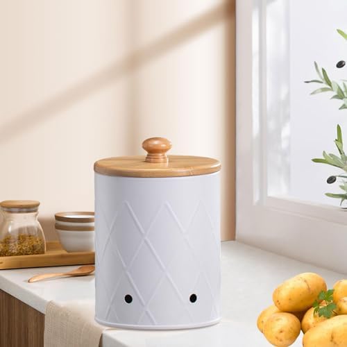 Vegetables Storage Bin Potato Onion Garlic Storage Bin Farmhouse