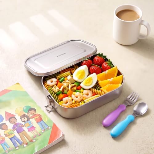 G.a HOMEFAVOR Stainless Steel Bento Lunch Box, 1200 ml/40 oz