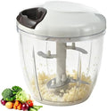 Manual Food Processor Vegetable Cutter, 900ml Onion Chopper