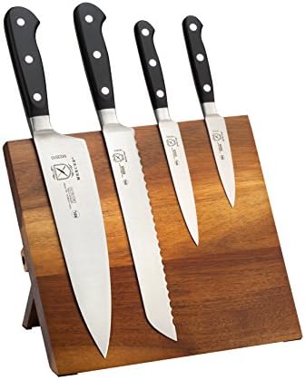 Mercer Culinary Renaissance 5-Piece Magnetic Board Set, Acacia