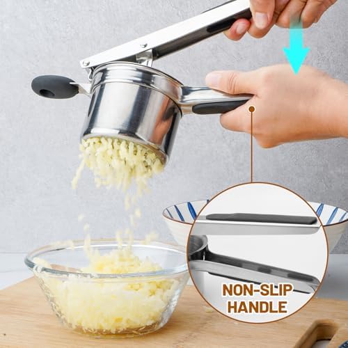 Potato Ricer Potato Masher Spaetzle Maker Potato Press for Kitchen