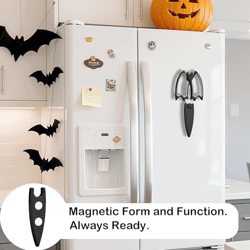 OMDAR Bat Kitchen Scissors 2 Pack - Halloween Gifts Goth Cute Kitchen