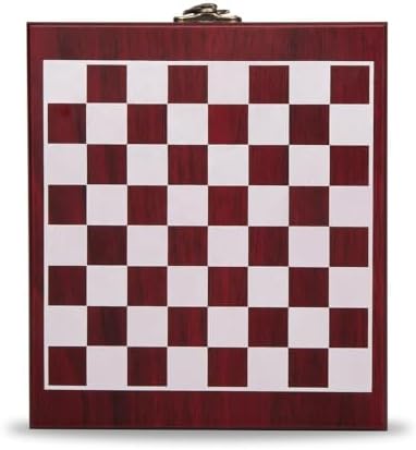 Wine Gift Box with Chess Set - Accessory Set with Wine Opener, Wine