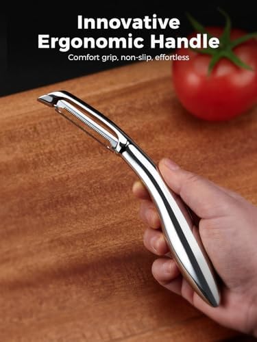 Vegetable Peeler – 304 Stainless Steel Potato Peeler for Kitchen
