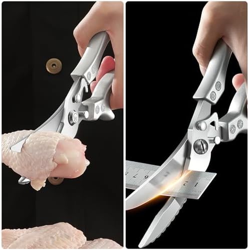 Zicolu Poultry Shears Heavy Duty Professional, Multipurpose Kitchen