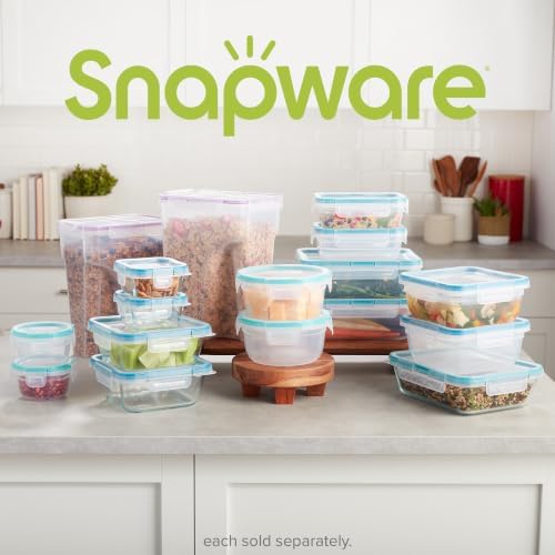 Snapware Airtight 2-Pack (22.8 Cup) Cereal Dispenser Storage