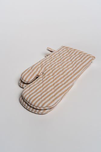 Elegant 100% Cotton Bistro Stripe Collection: Tablecloth, Chairpad